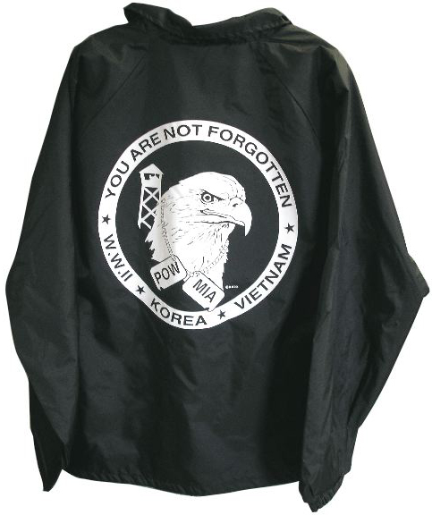 Black POW MIA Jacket