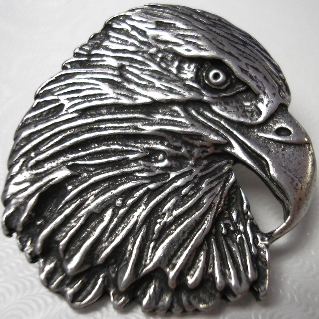 Patriotic Eagle Pin