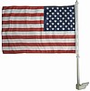 American Flag Car Window Flag